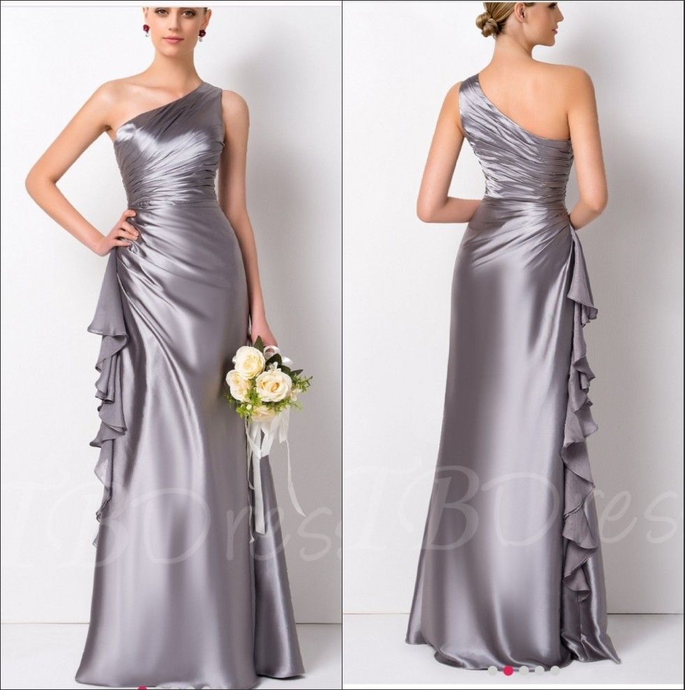 bridesmaid satin dresses
