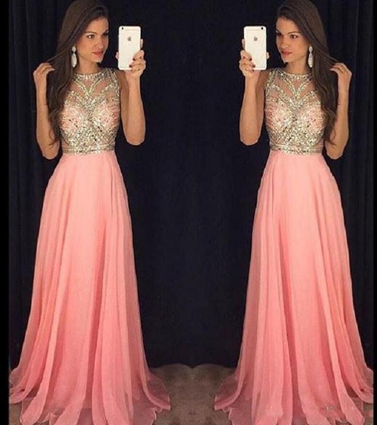 Motivación Sentirse mal tuberculosis Vestidos De Fiesta Con Cuentas De Coral 2018 Vestidos De Ocasión Especiales  De Gasa Pura Sin Tirantes Una Línea Vestidos De Noche Formales Para Mujeres  De 89,4 € | DHgate