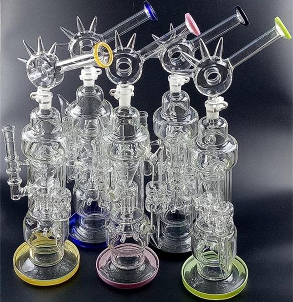 2021 In Stock 20 Inch Oil Burner Bong Water Pipes With 14.5mm Female