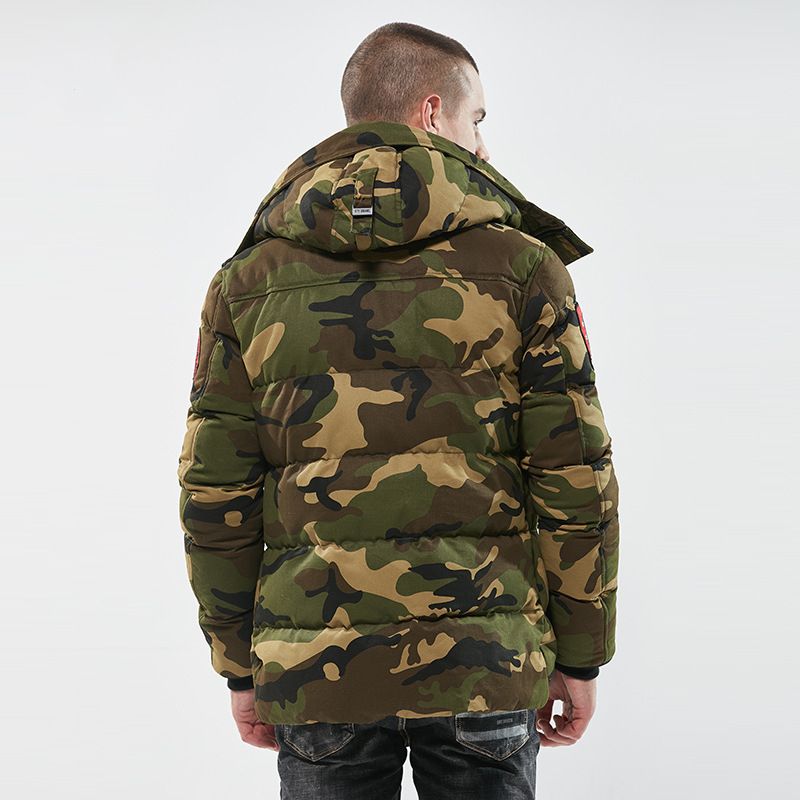 Camouflage winter jacket Clearance