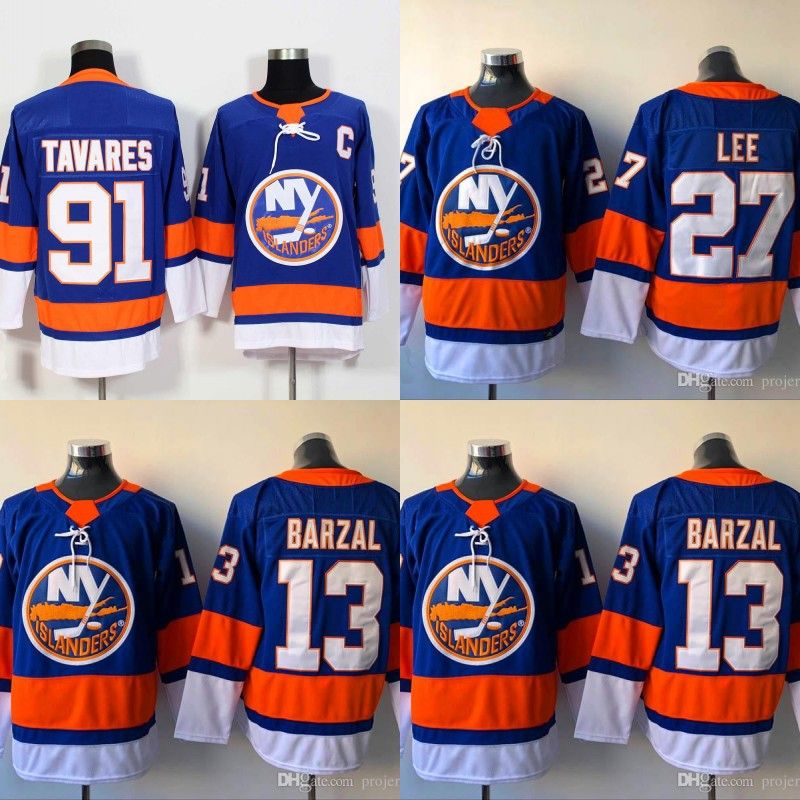 islanders barzal jersey