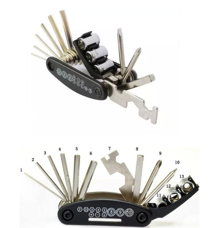 Tournevis multifonction portable 15-en-1 multi-outils portable