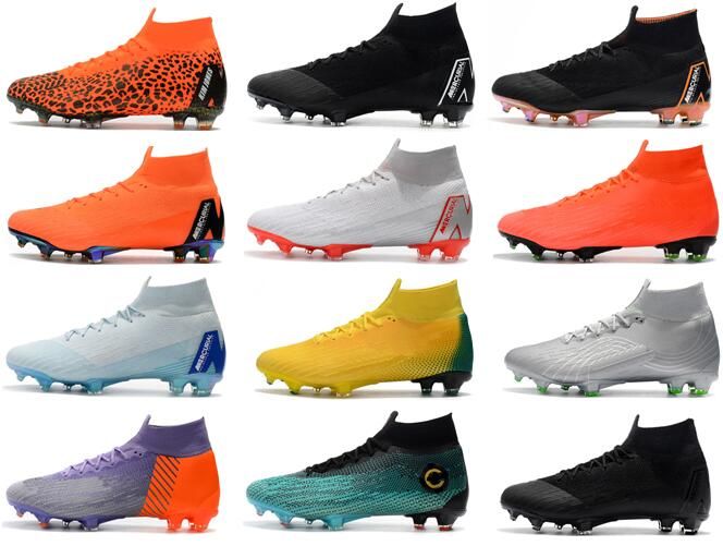 Hombres VI 360 FG ACC Zapatos De Fútbol Copa Mundial De Fútbol 2018 Cristiano Ronaldo FG Botas De Fútbol Botines De Fútbol Neymar 83,23 € | DHgate