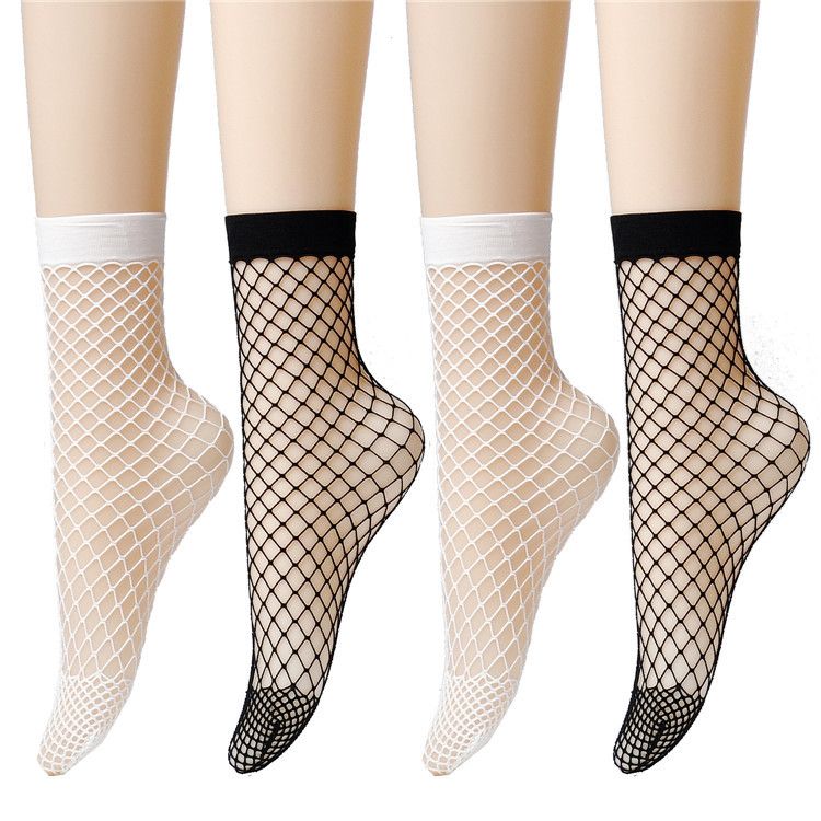 white net socks