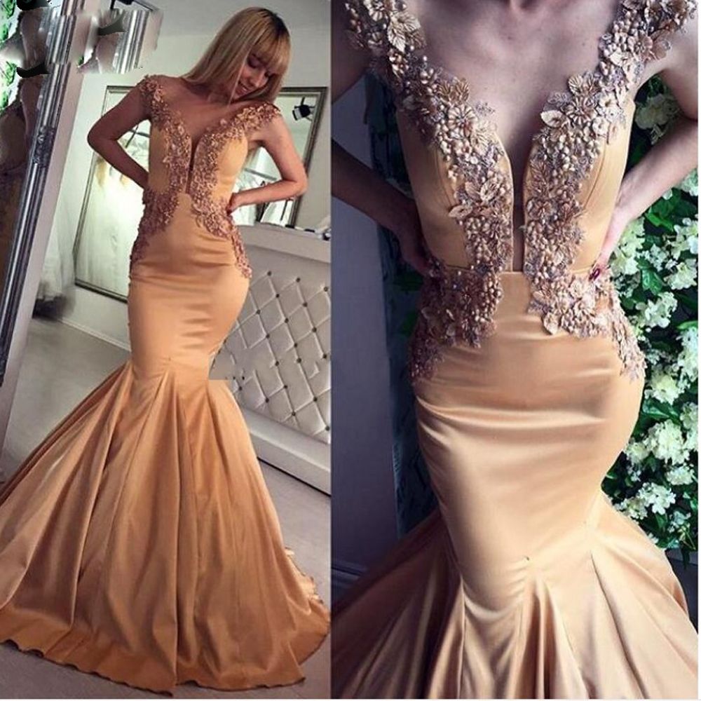 mermaid dress with puffy bottom