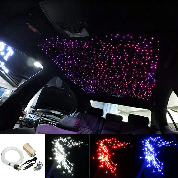 2019 Dc12v Led Fiber Optic Star Ceiling Kit Light 0 75mm 3m 9w