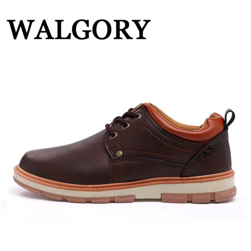 Walgory Mens Work Shoes Men Casual Oxford Shoes Comfortable Flats