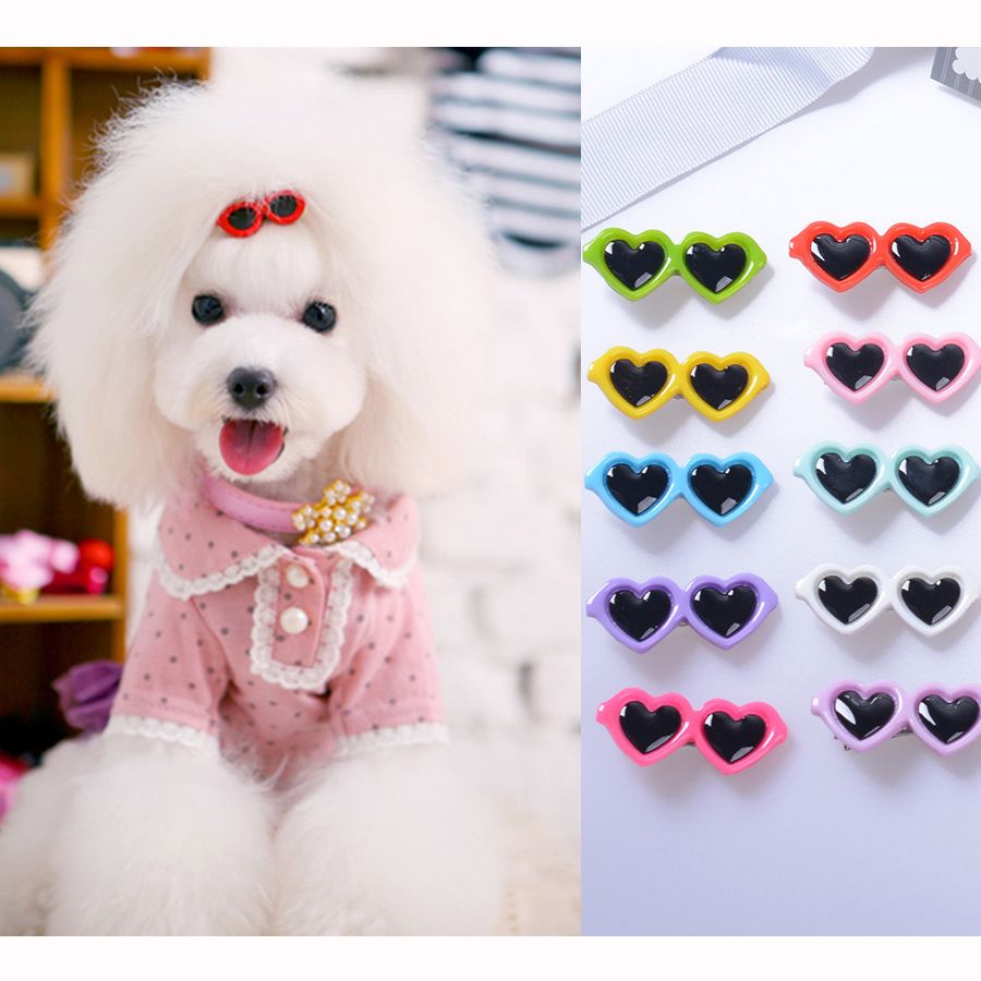 Roblue Lovely Pet Dog Hair Bows Accessories Cat Puppy Hair Clips 1 Set Roblue Lovely Pet Dog Hair Bows Accessories Cat Puppy Hair Clips 1 Set