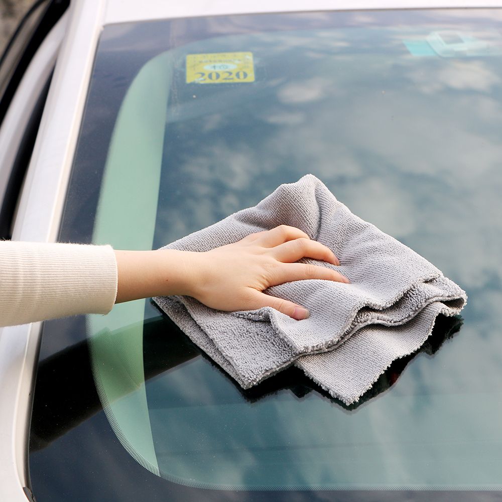 40*40cm Microfiber Towel Car Drying Cloth Washing Detailing Towel ...