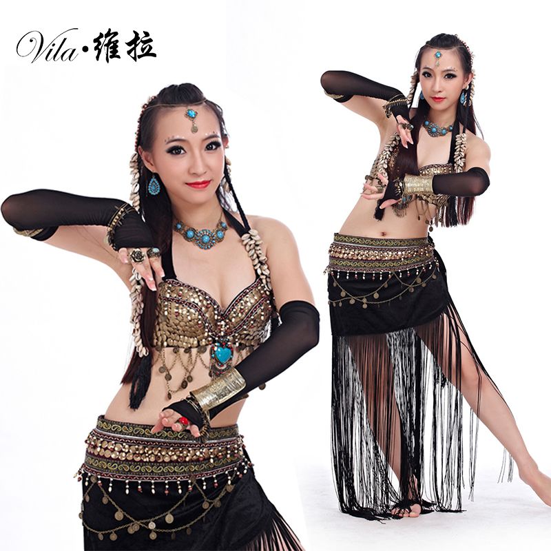 cemento Renacimiento elección S M L Vientre Dancing Ropa Tribal 2 unids Monedas Sujetador con tassel Hip Scarf Disfraz Set Rendimiento cemento Renacimiento elección S M L Vientre Dancing Ropa Tribal 2 unids Monedas Sujetador con tassel Hip Scarf Disfraz Set Rendimiento