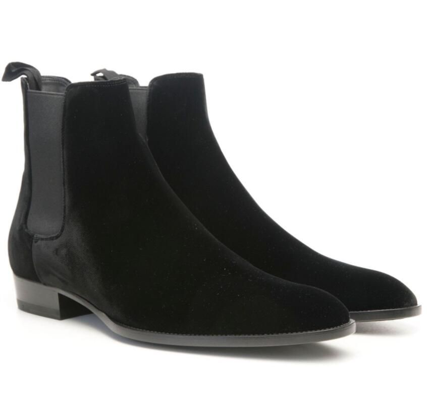 bottine plat homme
