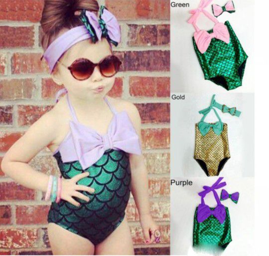 kids mermaid bathing suit