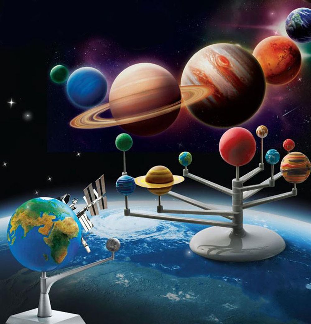 Sonnensystem Planetarium Modell Astronomie Wissenschaft Projekt Modell 