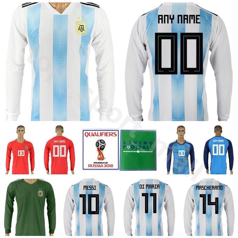 messi long sleeve jersey