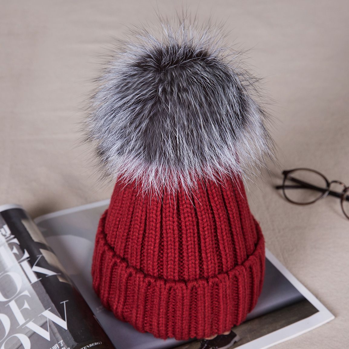Women Real Fur Pom Pom Hat Female Winter Wool Autumn Knitted Beanies Fur Ball Cap Ladies Cashmere Silver Fox Fur Pompom Hat D From Shen8409 13 47 Dhgate Com Women Real Fur Pom Pom Hat Female Winter Wool Autumn Knitted Beanies Fur Ball Cap Ladies Cashmere Silver Fox Fur Pompom Hat D From Shen8409 13 47 Dhgate Com