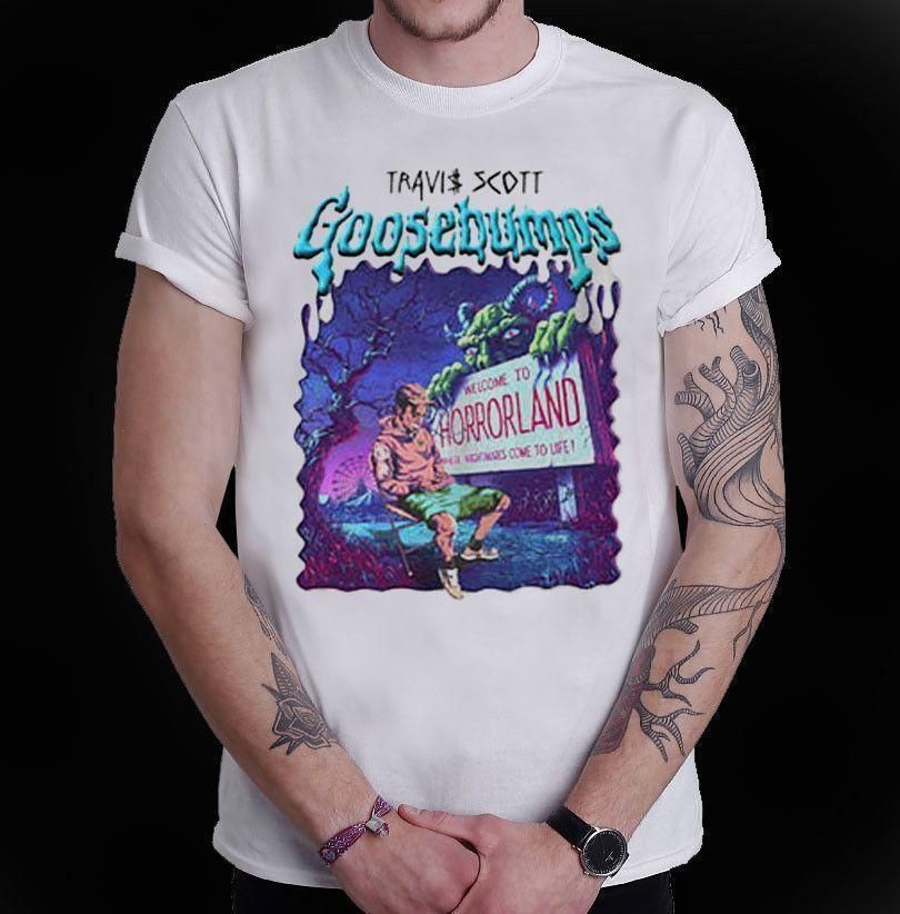 Travis Scott Goosebump Inspired Tour Tshirt Business Tee Shirts