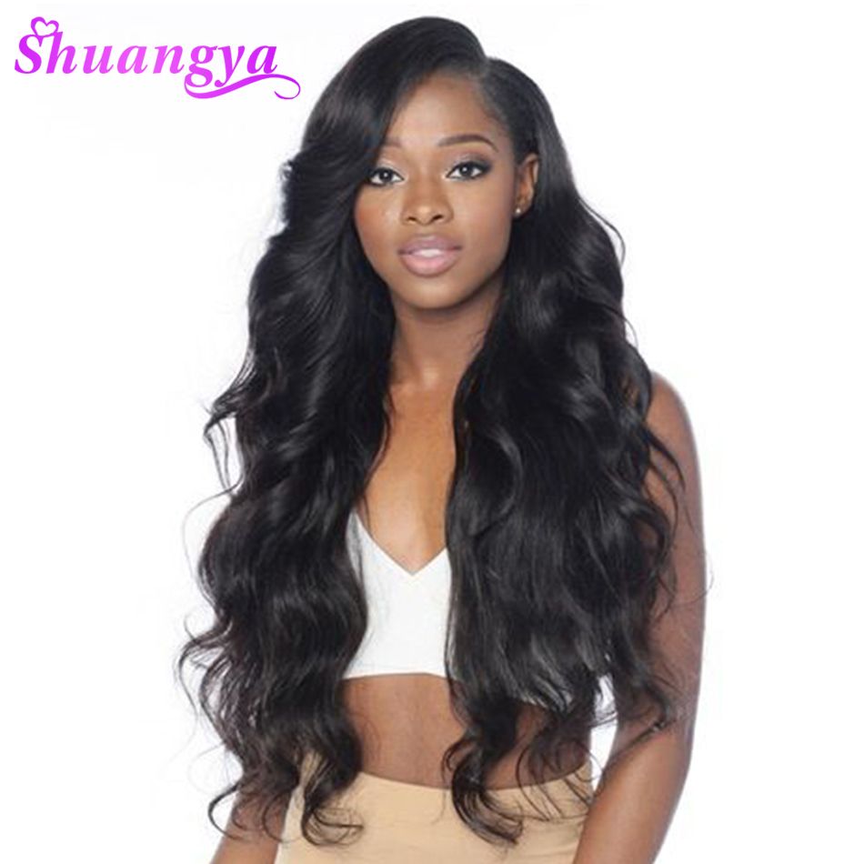 Shuangya Hair Brazilian Body Wave 100 Human Hair Bundles 10 28