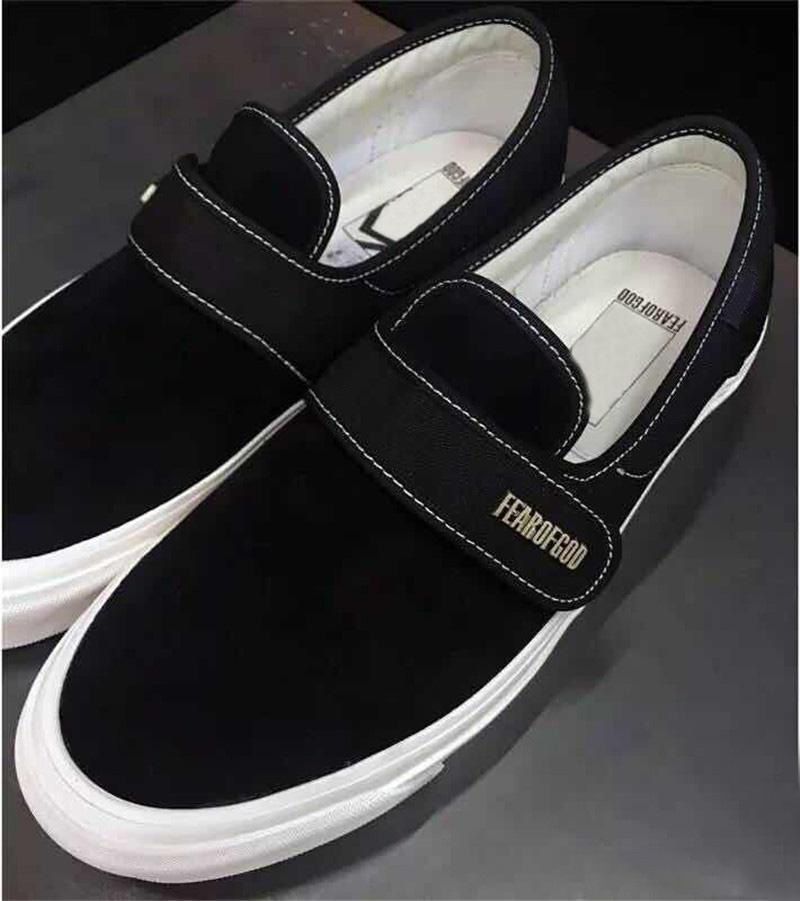 fear of god canvas shoes