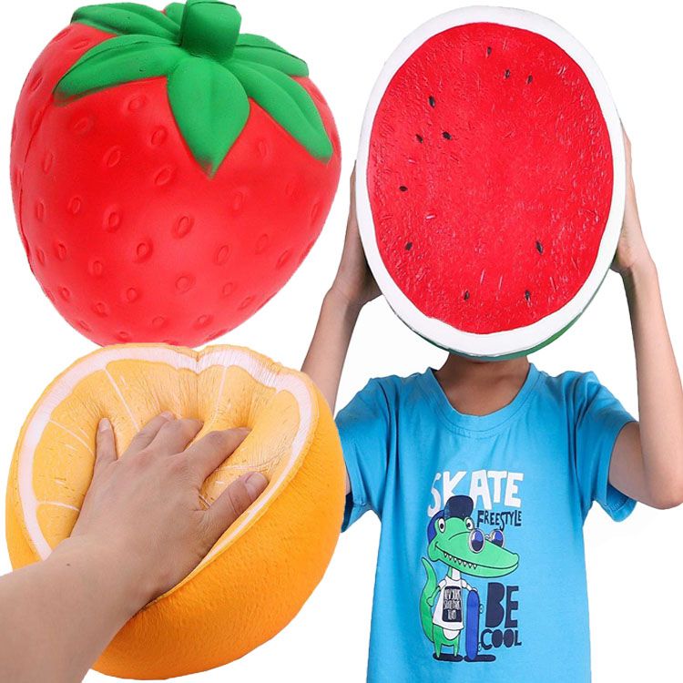big orange squishy