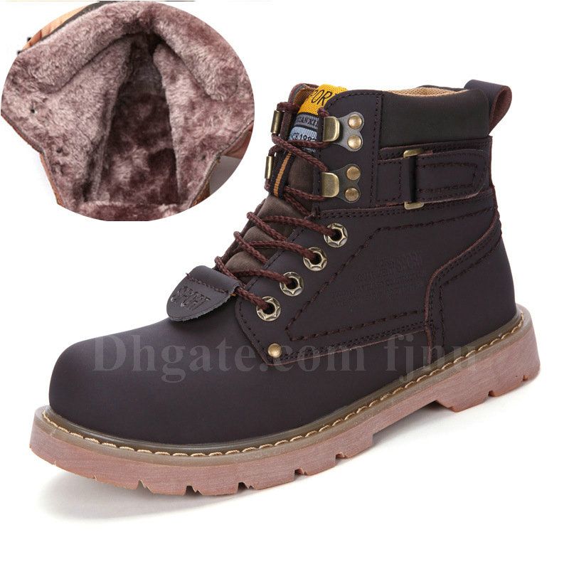 2020 Autumn And Winter Outdoor Shoes Men Women Martin Boots Yellow