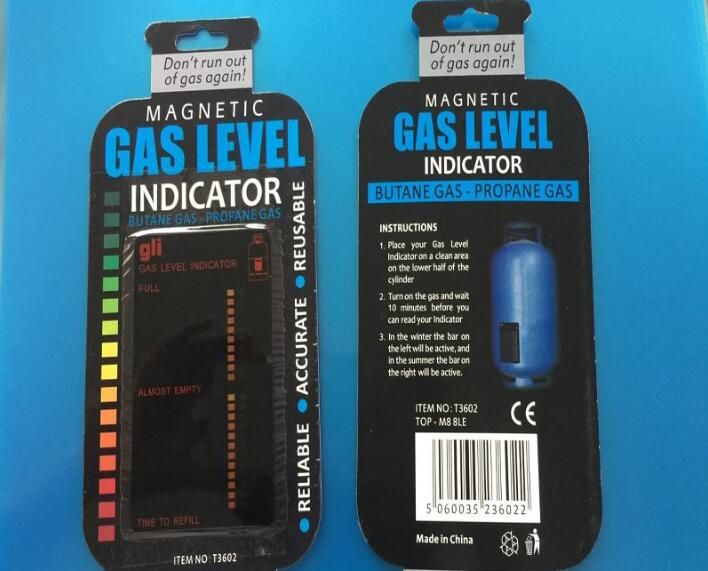 CAFFAINA Botella de indicador magnético del indicador de Nivel del Tanque de Gas Combustible del Gas Combustible del Gas propano butano práctico práctico