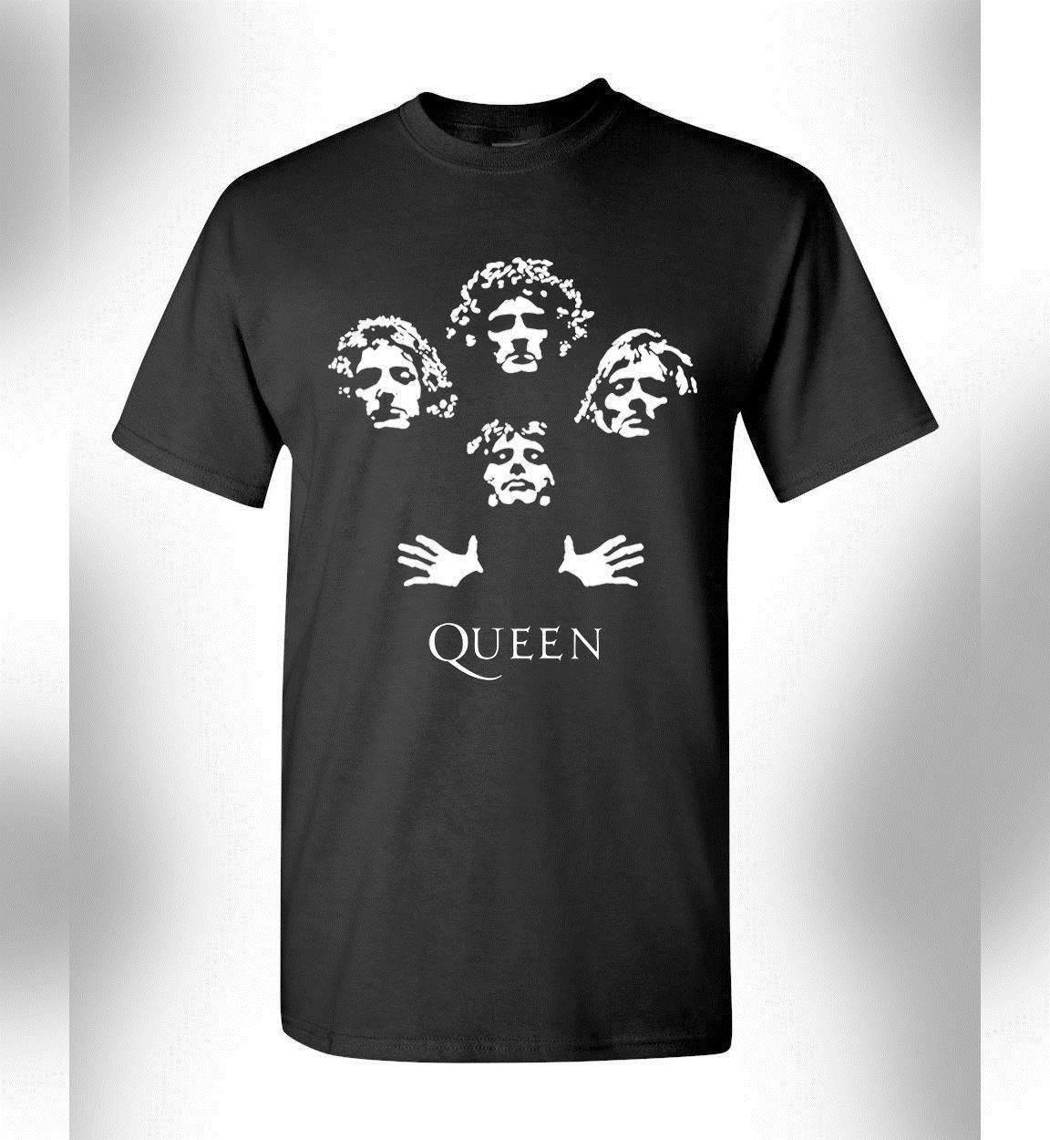 Camiseta la banda de Queen Rock Camiseta de rapsodia bohemia Freddie Mercury Camiseta de