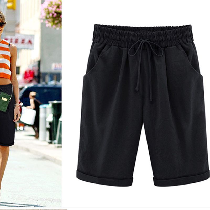 black casual shorts womens