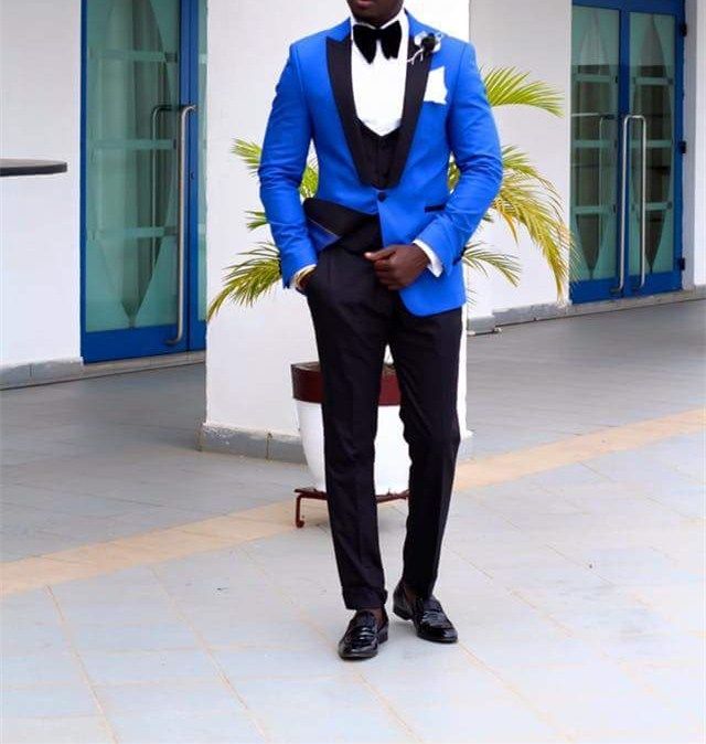 Royal Blue Suit Groom Tuxedos Fashion Bridegroom Wedding Suit High