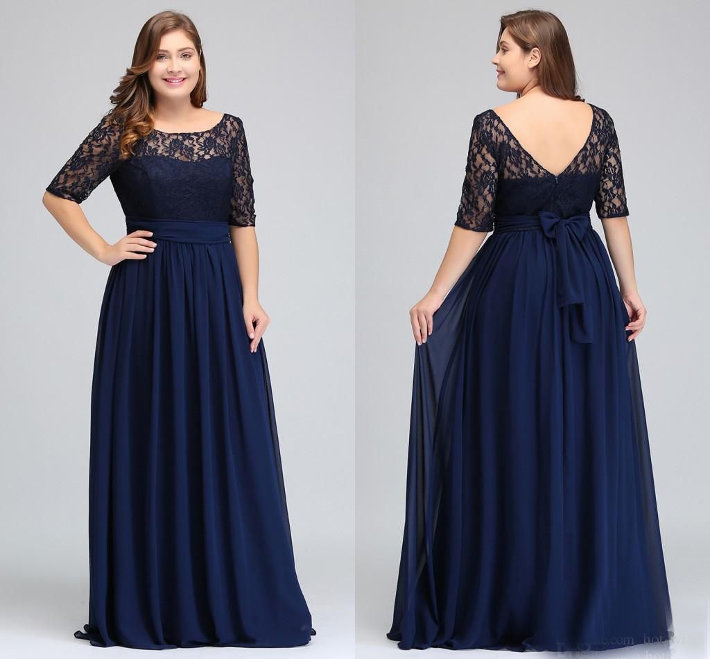 bridesmaid dresses with sleeves plus size