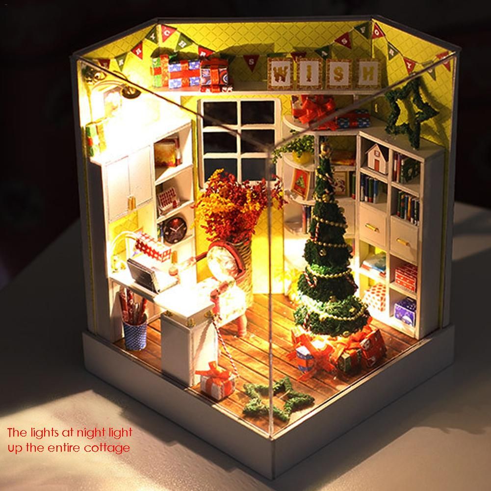 light up dollhouse