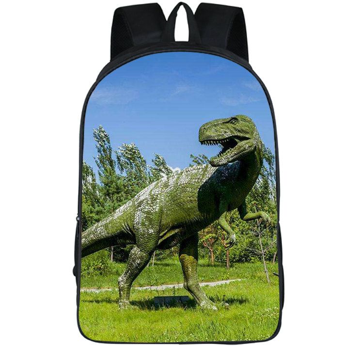 Tyrannosaurus Rex Backpack Dinosaur Daypack Cool Animal Schoolbag Laptop Rucksack Sport School