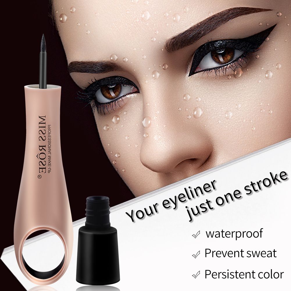 Miss Rose Makeup Liquid Eyeliner Pencil Quick Dry Waterproof Eye
