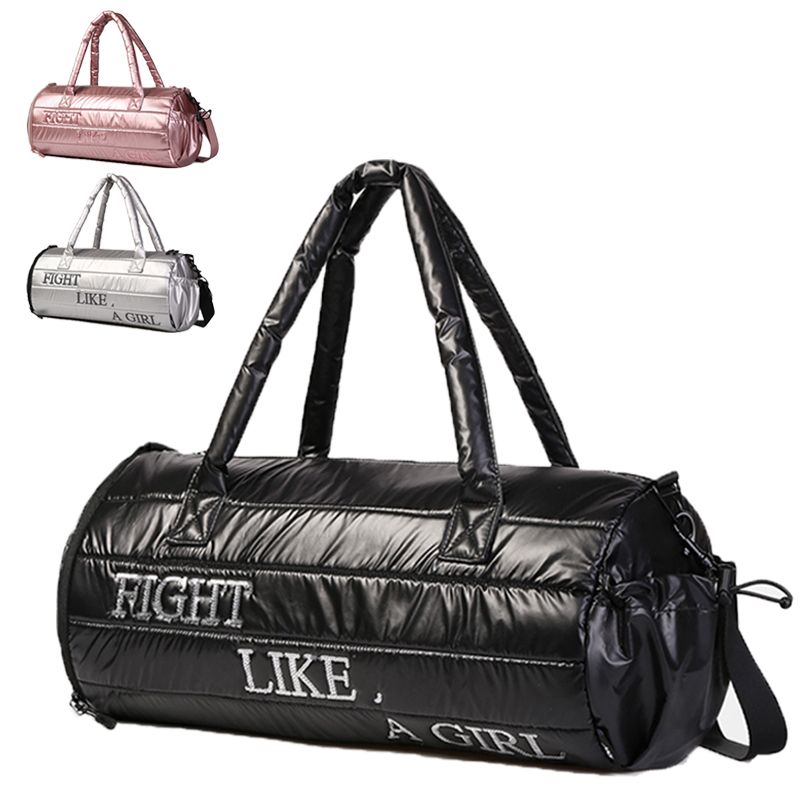 small duffle bag with shoe compartment