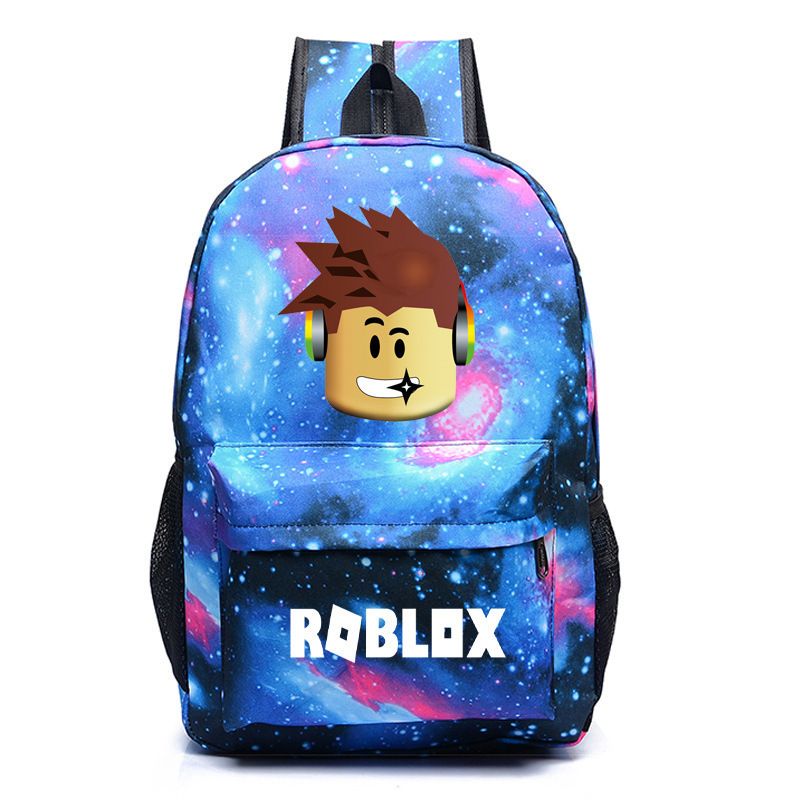 Roblox Game Boy School Bag Backpack Student Book Bag Notebook Daily Backpack Mochila Boys Girls Gift Y19061004 Leather Backpack Laptop Backpack From - x lv bag roblox