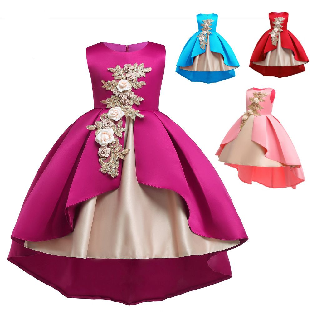 espía dinero Sobrevivir Vestidos de niños para niñas elegante princesa vestido de flores Vestidos  para niñas para fiestas y