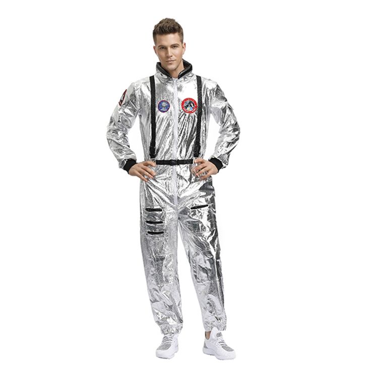 silver jumpsuit fancy dress