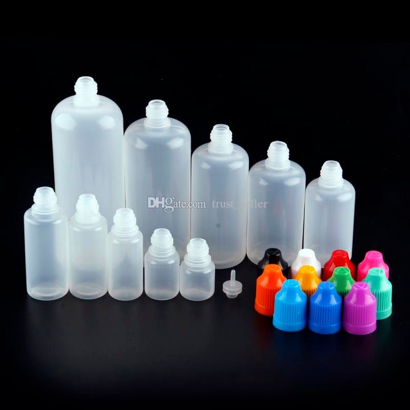 E Cig E Juice E Liquid Empty Oil Bottle Plastic Dropper Bottles 3ml 5ml
