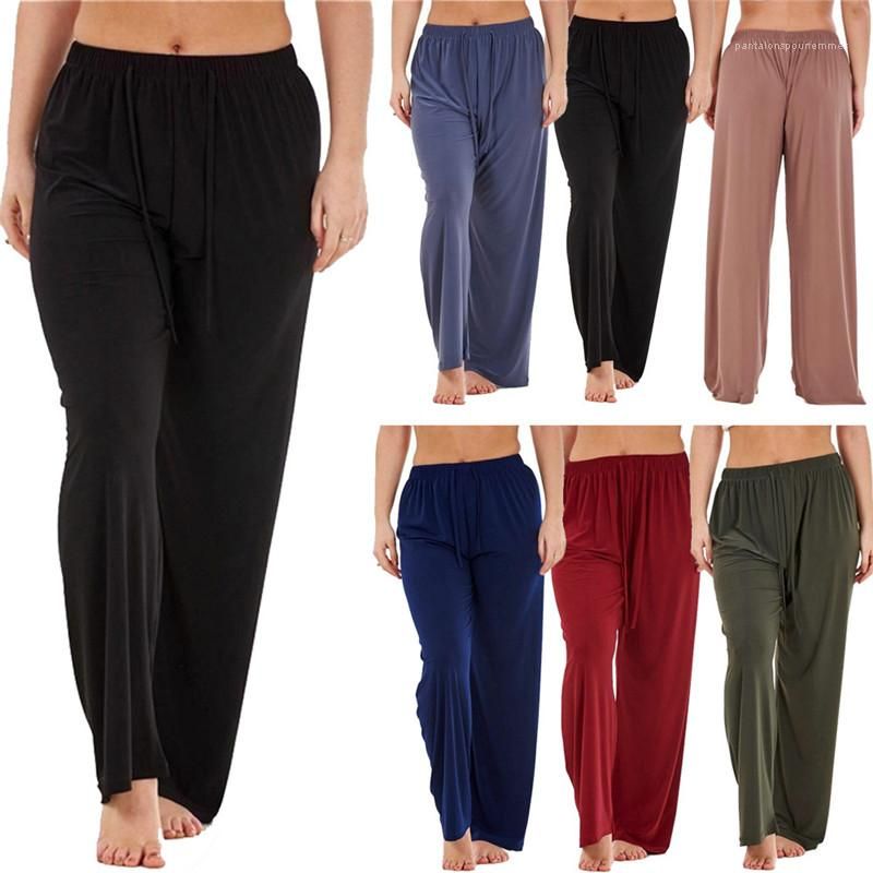 Compra Las Piernas De Los Pantalones Flojos Del Color Sólido Con Cordón  Para Mujer Pantalones Europea Drooping Mujeres Del Estilo De Diseñador De  Las Mujeres Pantalones Ancho Barato | Entrega Rápida Y