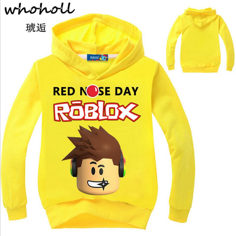 2020 Roblox Hoodies Shirt For Boys Sweatshirt Red Noze Day Costume - roblox kids merch men s hoodies undefined