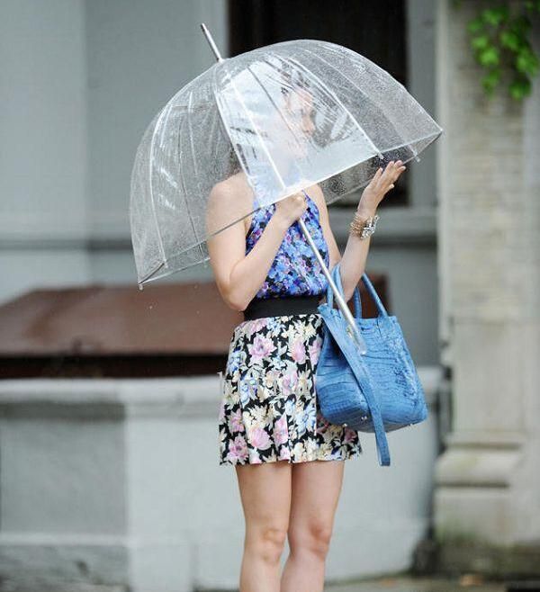 despreciar compromiso carrera Venta caliente moda Apollo paraguas transparente paraguas burbuja  transparente Gossip Girl Mushroom Umbrella envío gratis