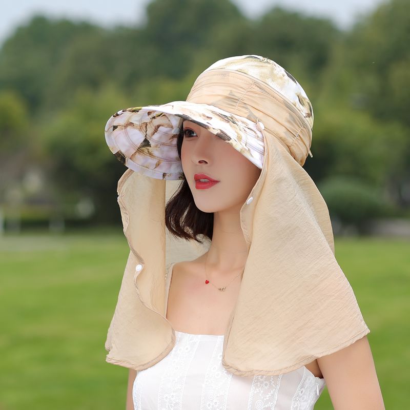 summer hat with neck protection