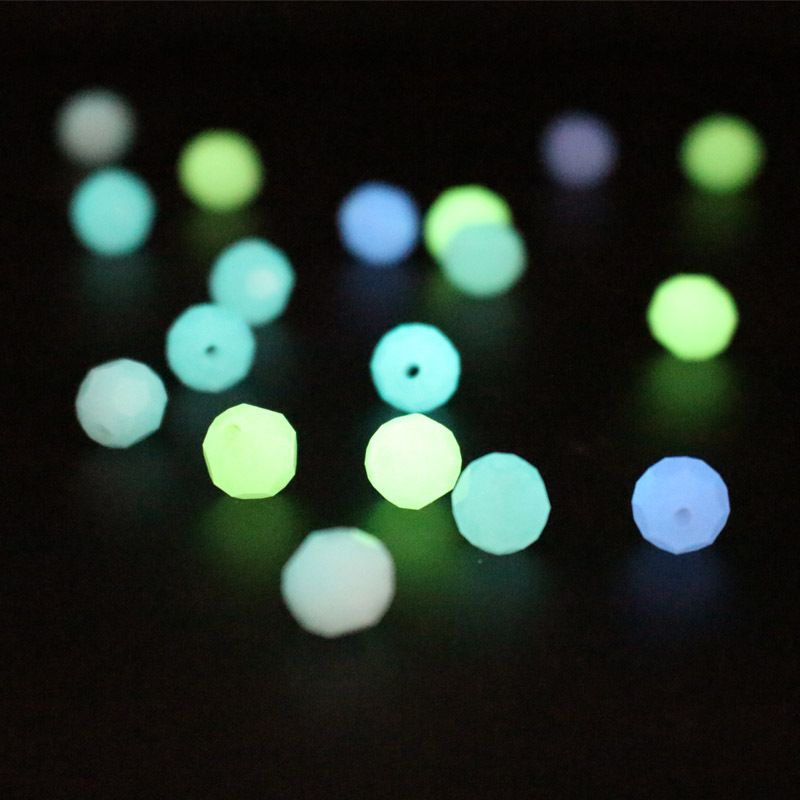 2020 Luminous Stone Beads Glow In The Dark Round Shaped Multi Size
