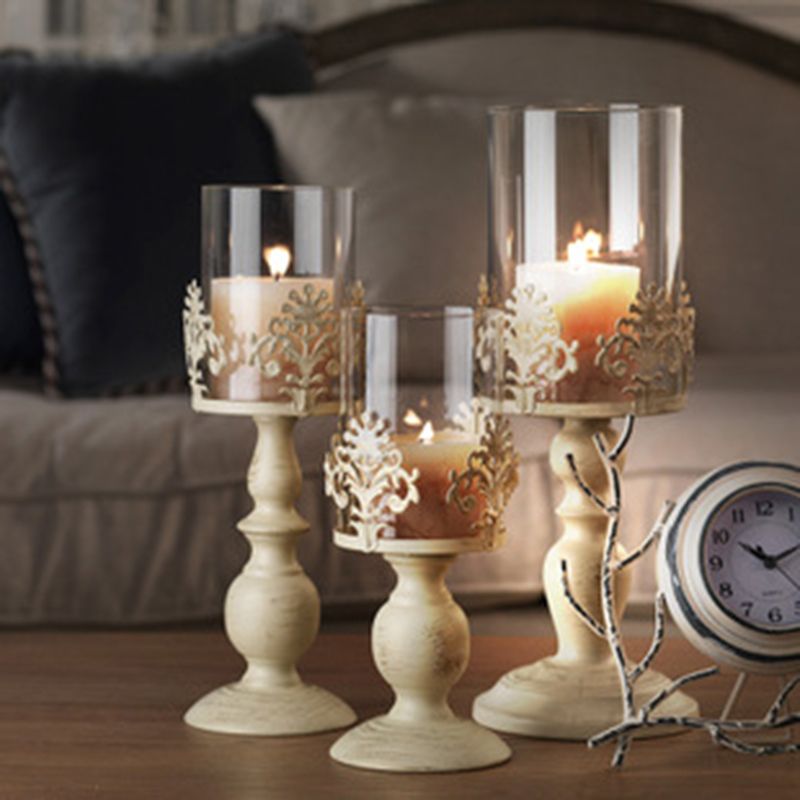 large wedding candle holders