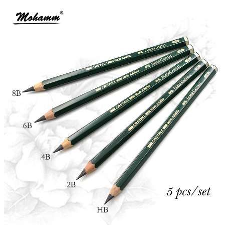 drawing pencils hb 2b 4b 6b