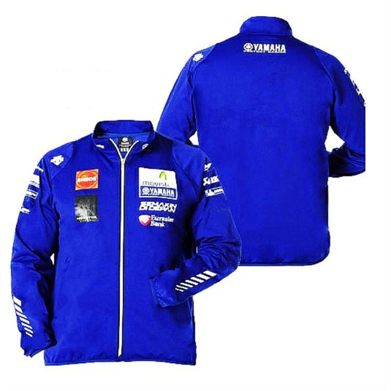 Nueva MotoGP Movistar Chaqueta de motocicleta a prueba de viento Montar Chaqueta Moto Ropa para Yamaha Team Windbreaker