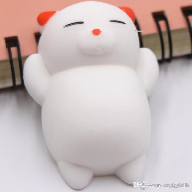 Cute Mochi Squishy Cat Slow Rising Squeeze Healing Fun Kids Kawaii Kids 