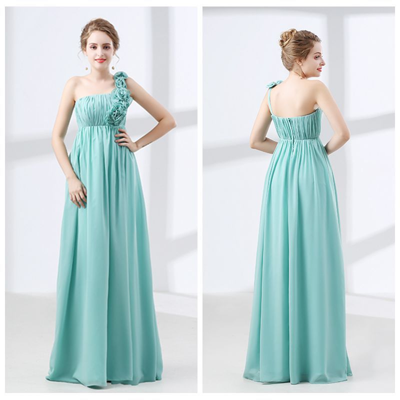 turquoise and silver bridesmaid dresses