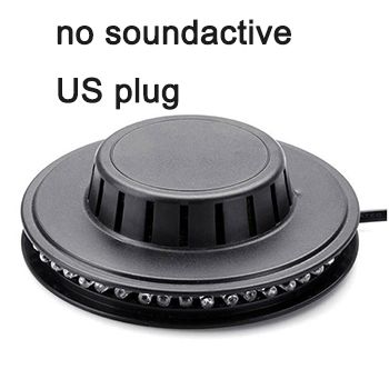 Svart ingen soundactive US-kontakt