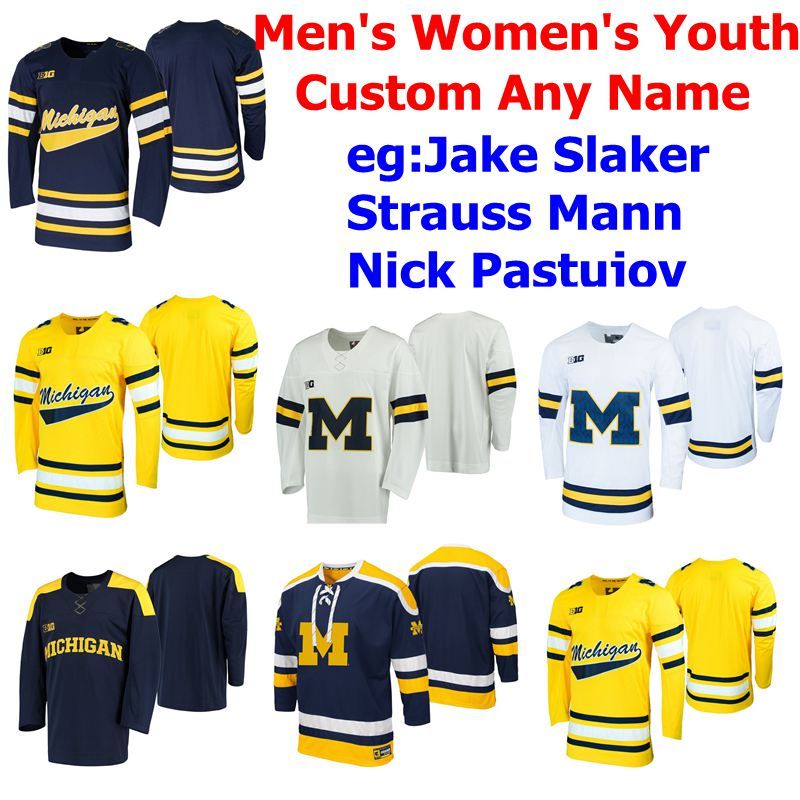 Michigan Wolverines College Hockey Jerseys Womens Tony Calderone Jersey