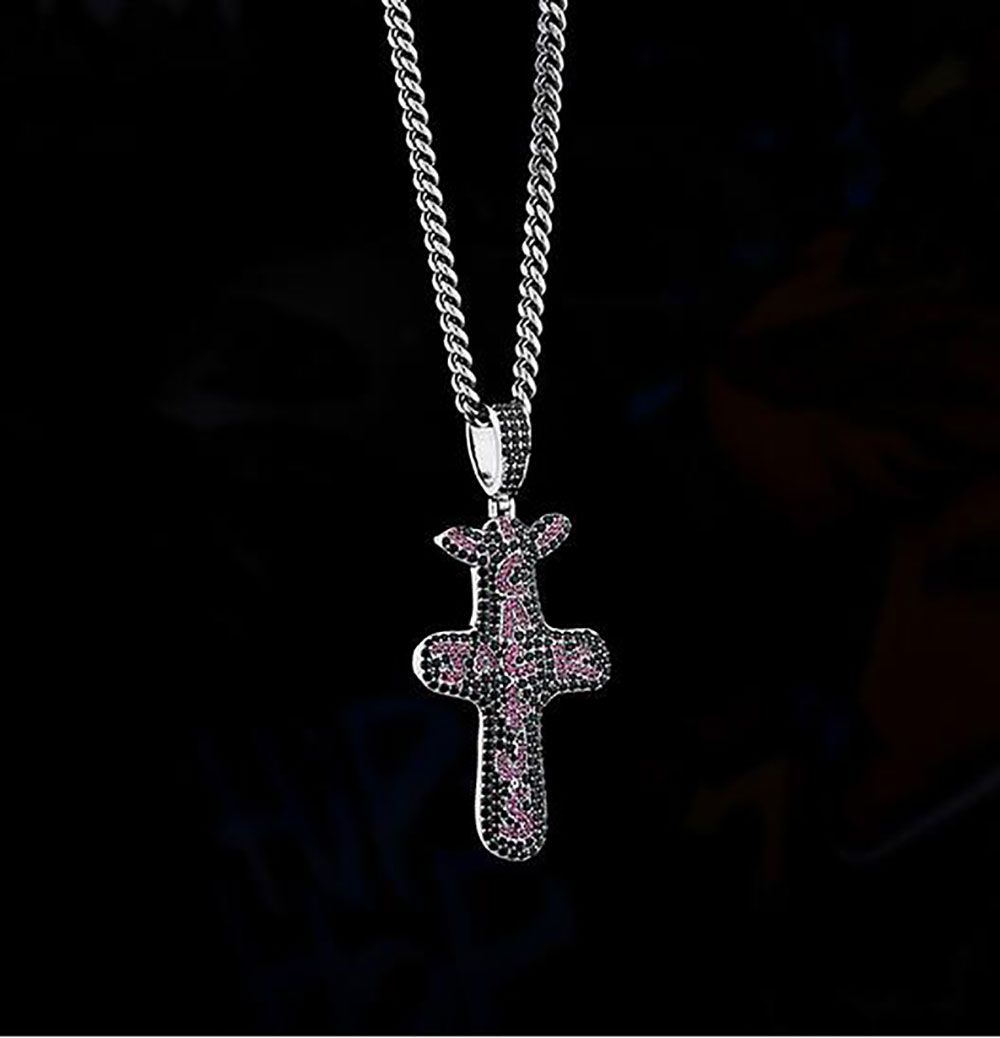 Diamond Fortnite Pendant Necklace 